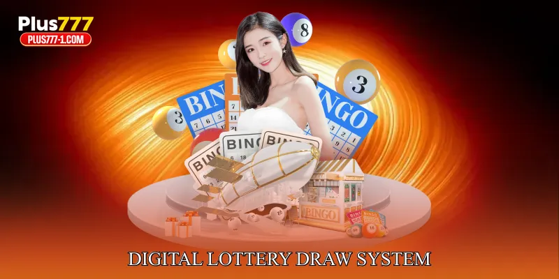 digital lottery draw system