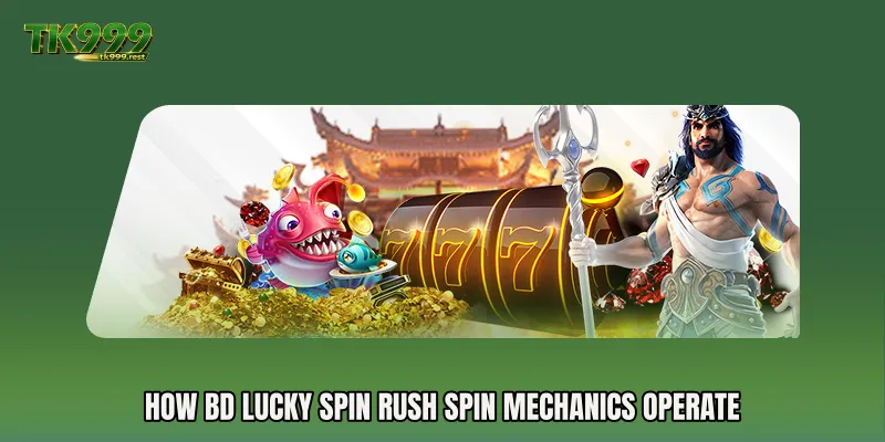 How BD Lucky Spin Rush Spin Mechanics Operate