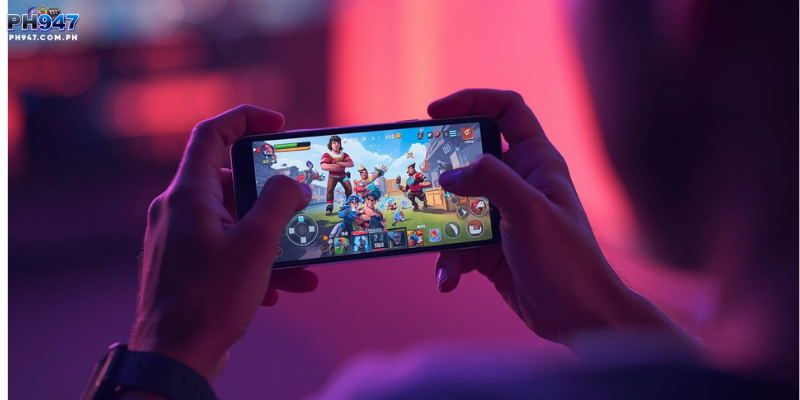 This image highlights the seamless gaming experience on mobile devices.